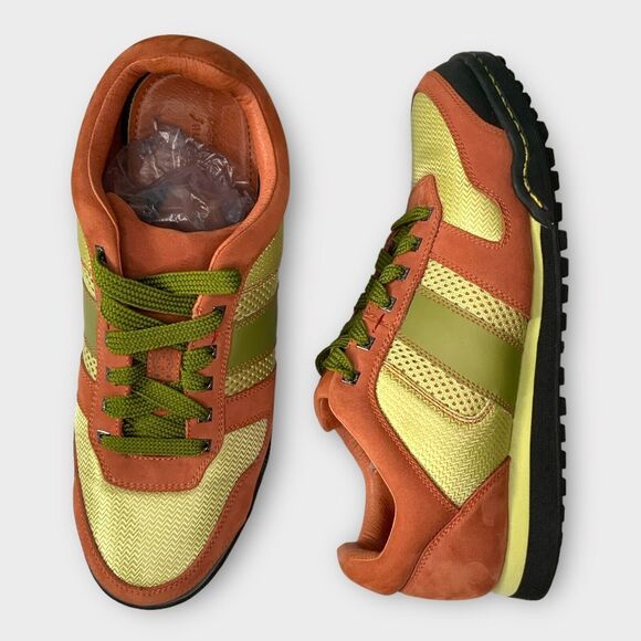 Jhung Yuro Hiker Low Sneaker Luxury Leather Shoes CASHEW BROWN US 10.5/EUR 44-45 main image 8